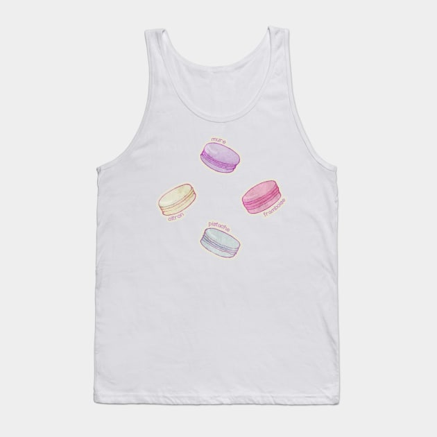 French Macarons Tank Top by PerrinLeFeuvre